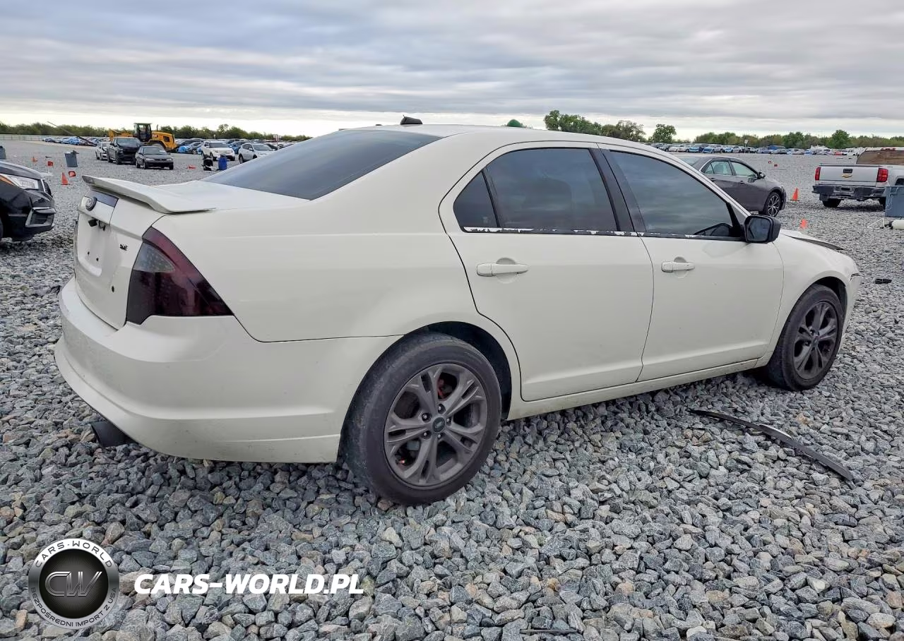 2012 Ford Fusion Se VIN:3FAHP0HA5CR377798 - 3