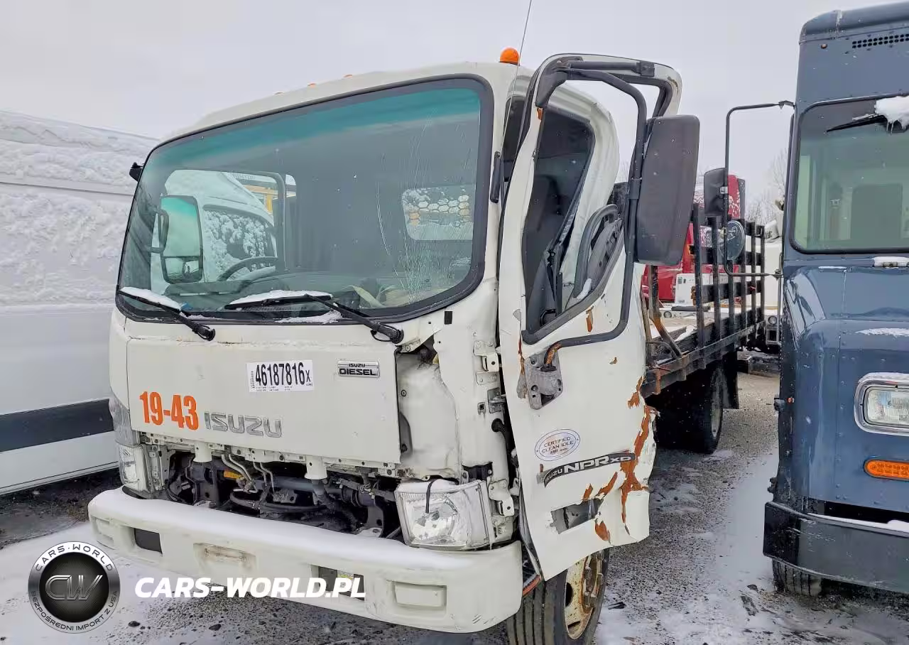 2019 Isuzu Npr Xd Flatbed Truck