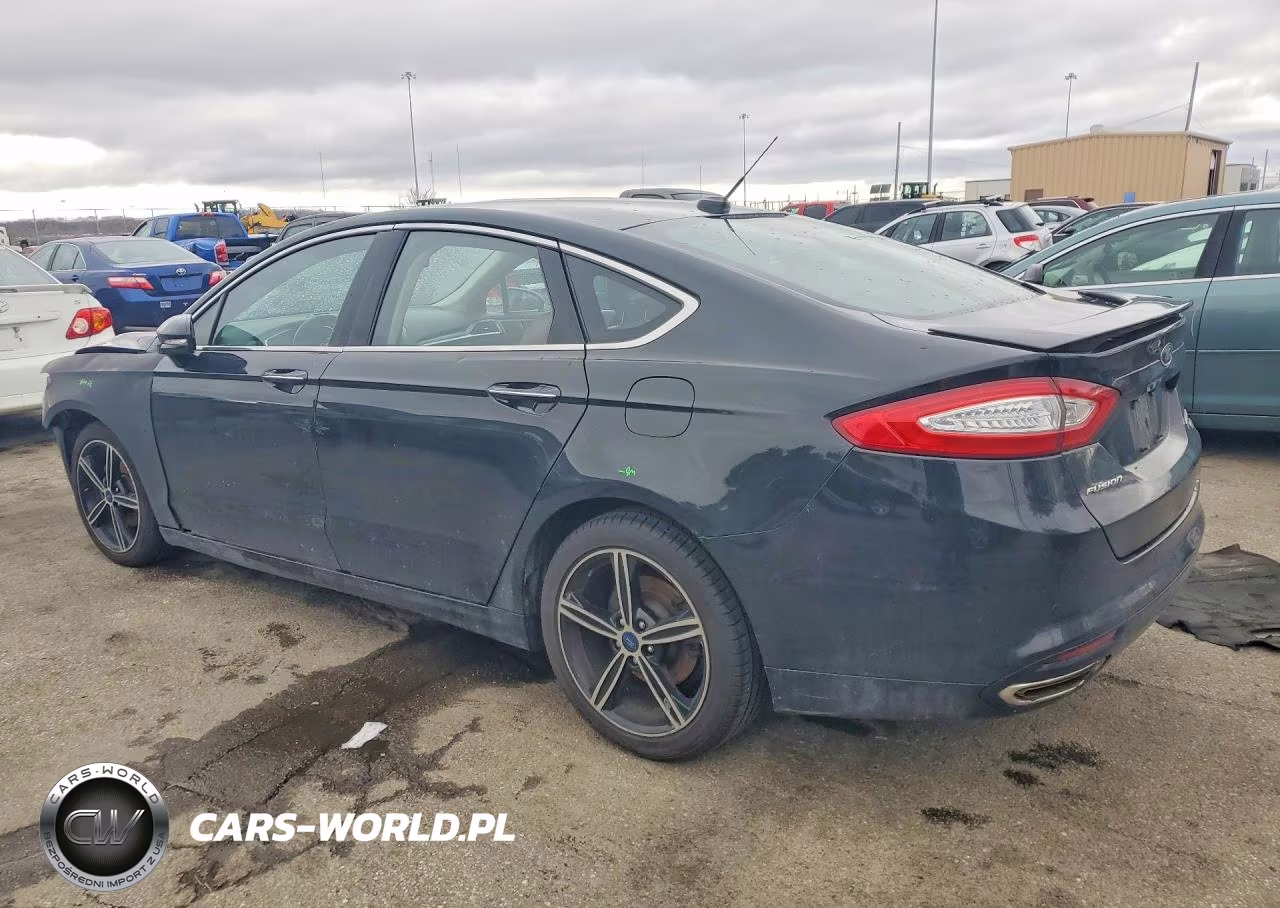 2015 Ford Fusion Titanium VIN:3FA6P0K91FR180931 - 2