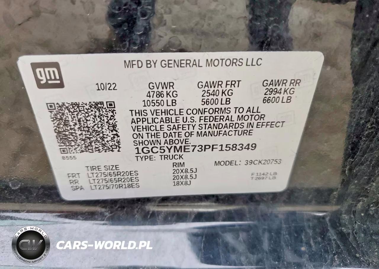 2023 Chevrolet Silverado K2500 Custom VIN:1GC5YME73PF158349 - 12