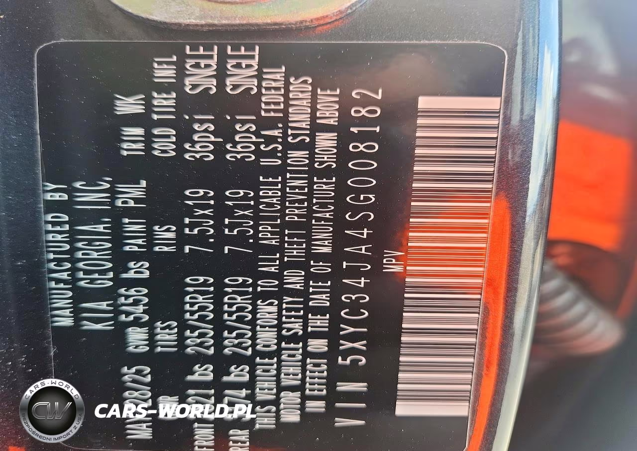 2025 Kia Ev6 Wind VIN:5XYC34JA4SG008182 - 12