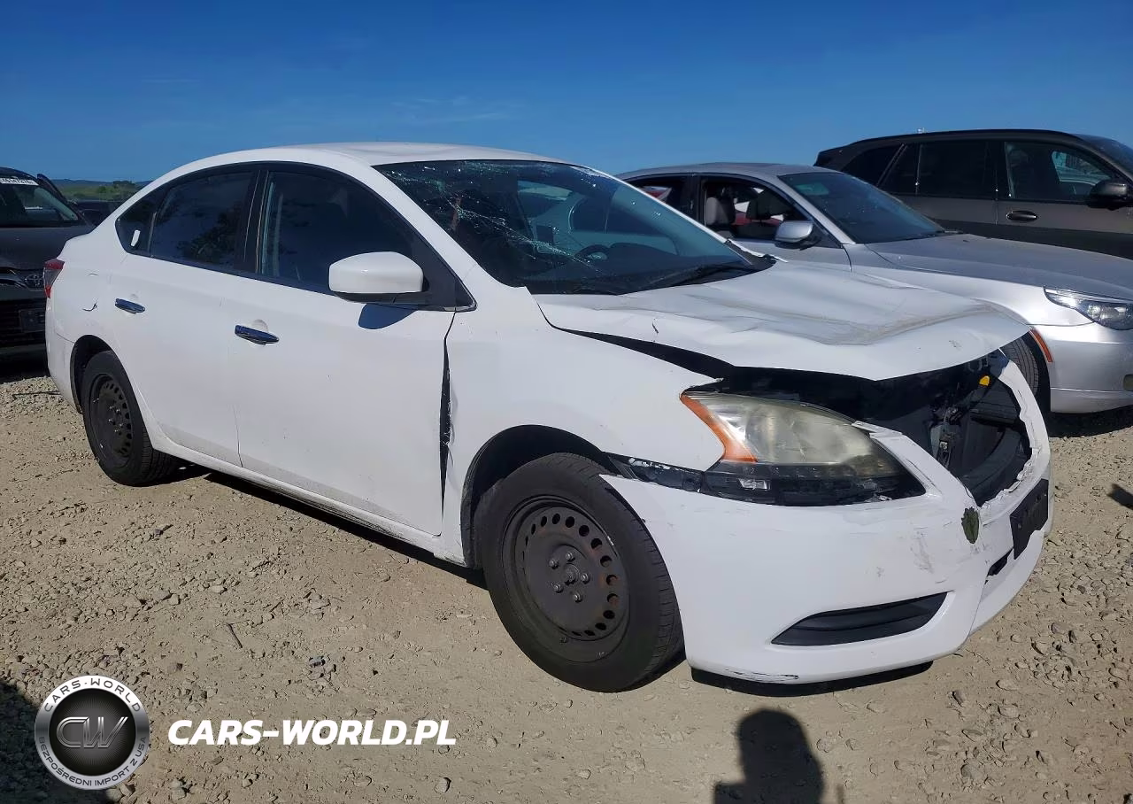 2015 Nissan Sentra Sv VIN:3N1AB7AP2FY227744 - 4