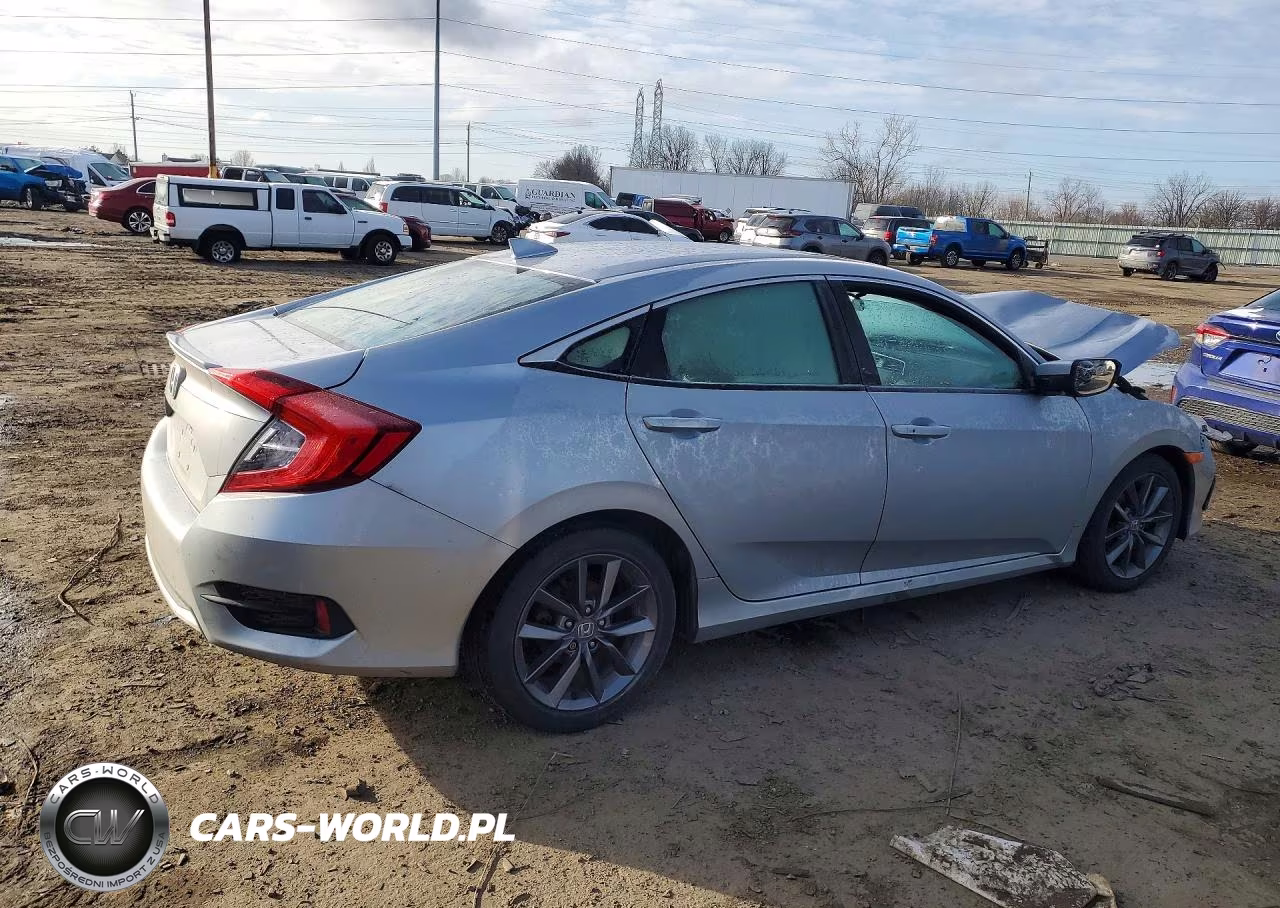 2021 Honda Civic Ex VIN:19XFC1F31ME001860 - 3