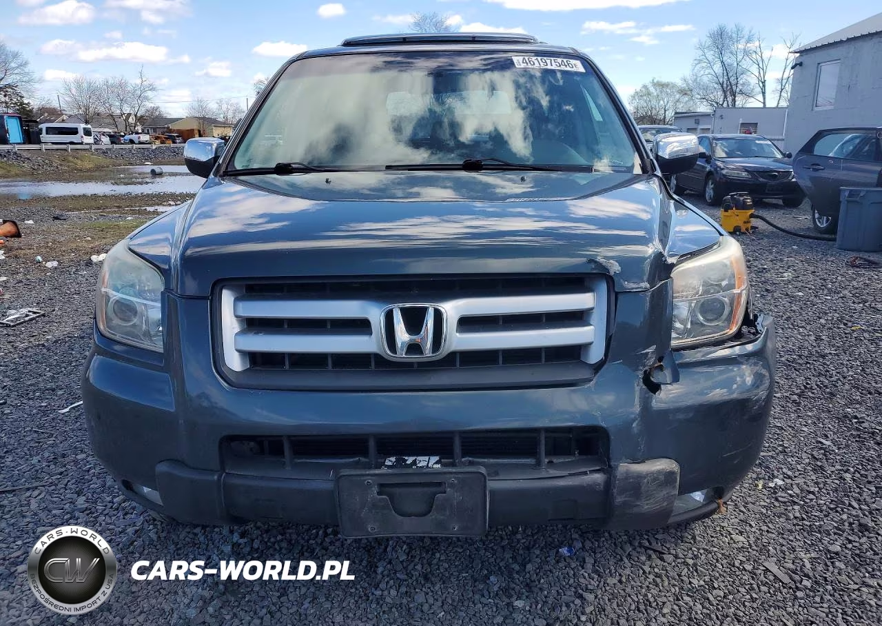 2006 Honda Pilot Ex VIN:2HKYF18566H548538 - 5