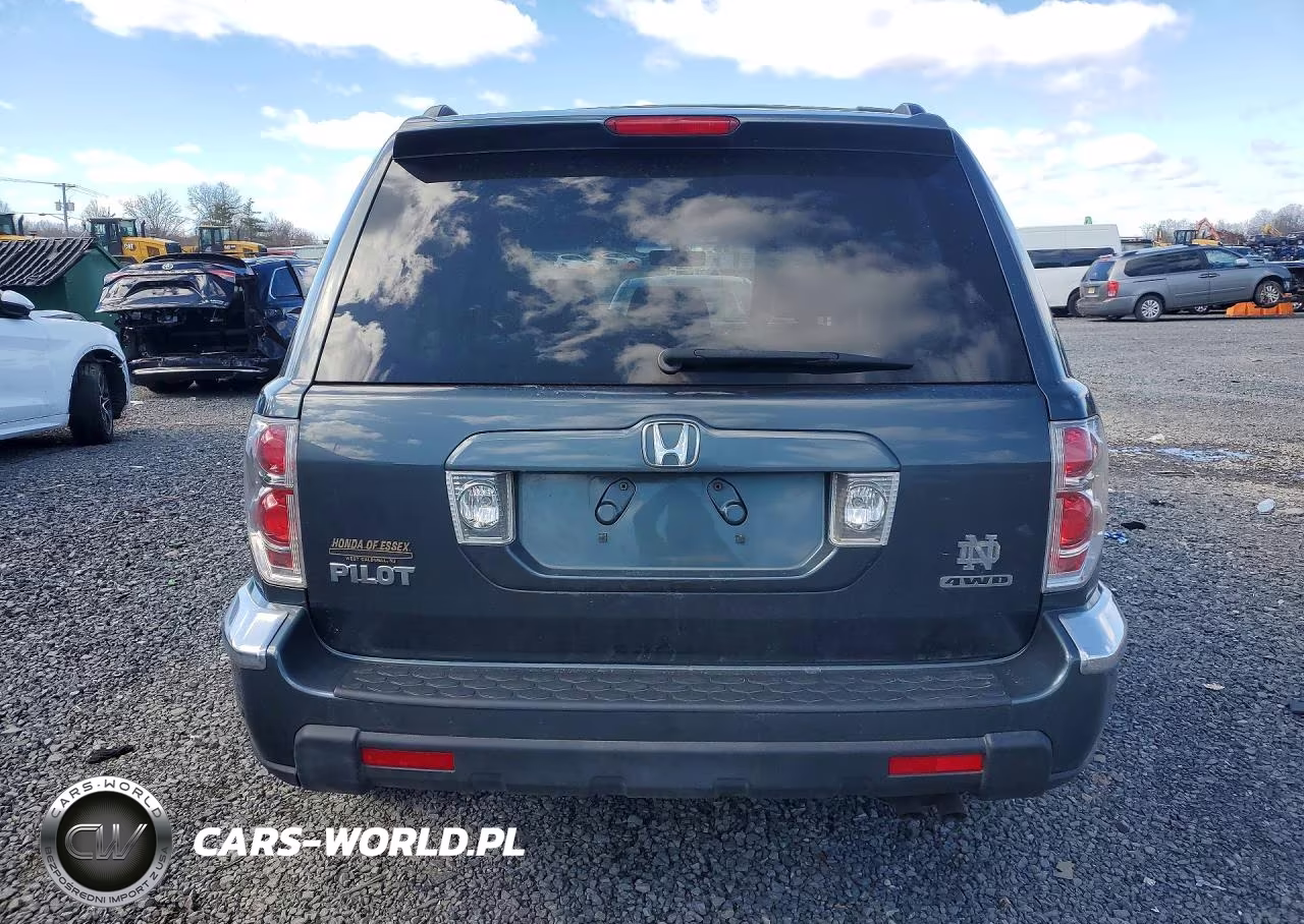 2006 Honda Pilot Ex VIN:2HKYF18566H548538 - 6