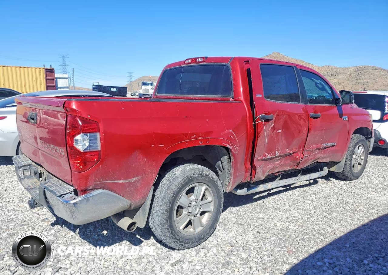 2018 Toyota Tundra Sr5 VIN:5TFDY5F15JX697827 - 3