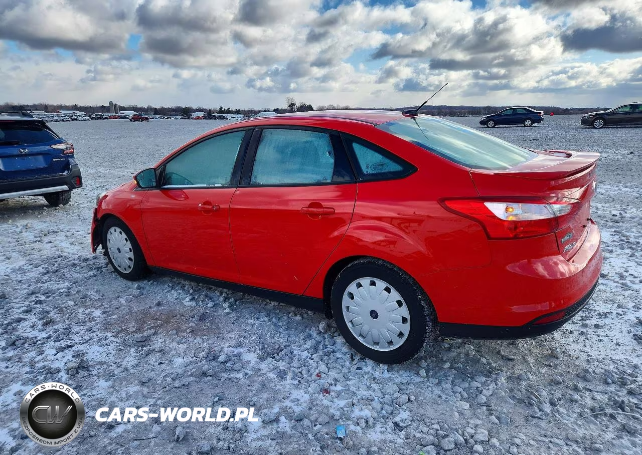 2014 Ford Focus Se VIN:1FADP3F25EL393965 - 2