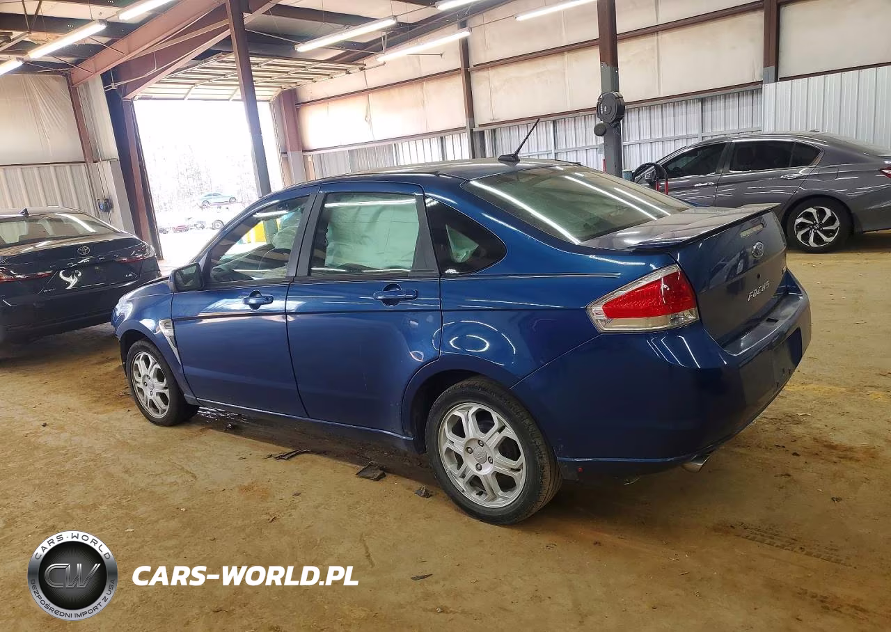 2008 Ford Focus VIN:1FAHP35N78W246305 - 2