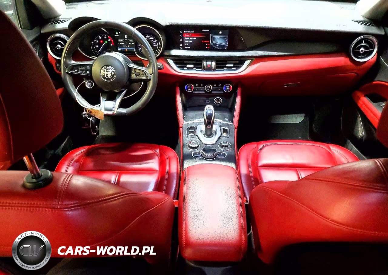 2021 Alfa Romeo Stelvio Sport VIN:ZASPAKAN5M7D11428 - 8