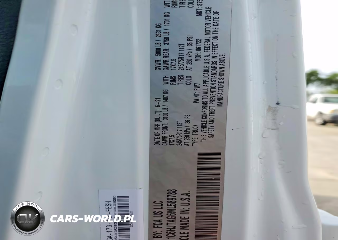 2021 Jeep Gladiator Sport VIN:1C6HJTAG6ML589788 - 13