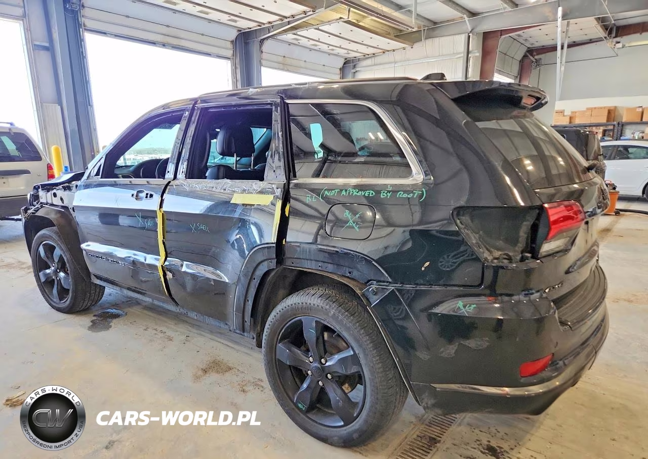 2016 Jeep Grand Cherokee Overland VIN:1C4RJFCG9GC365186 - 2