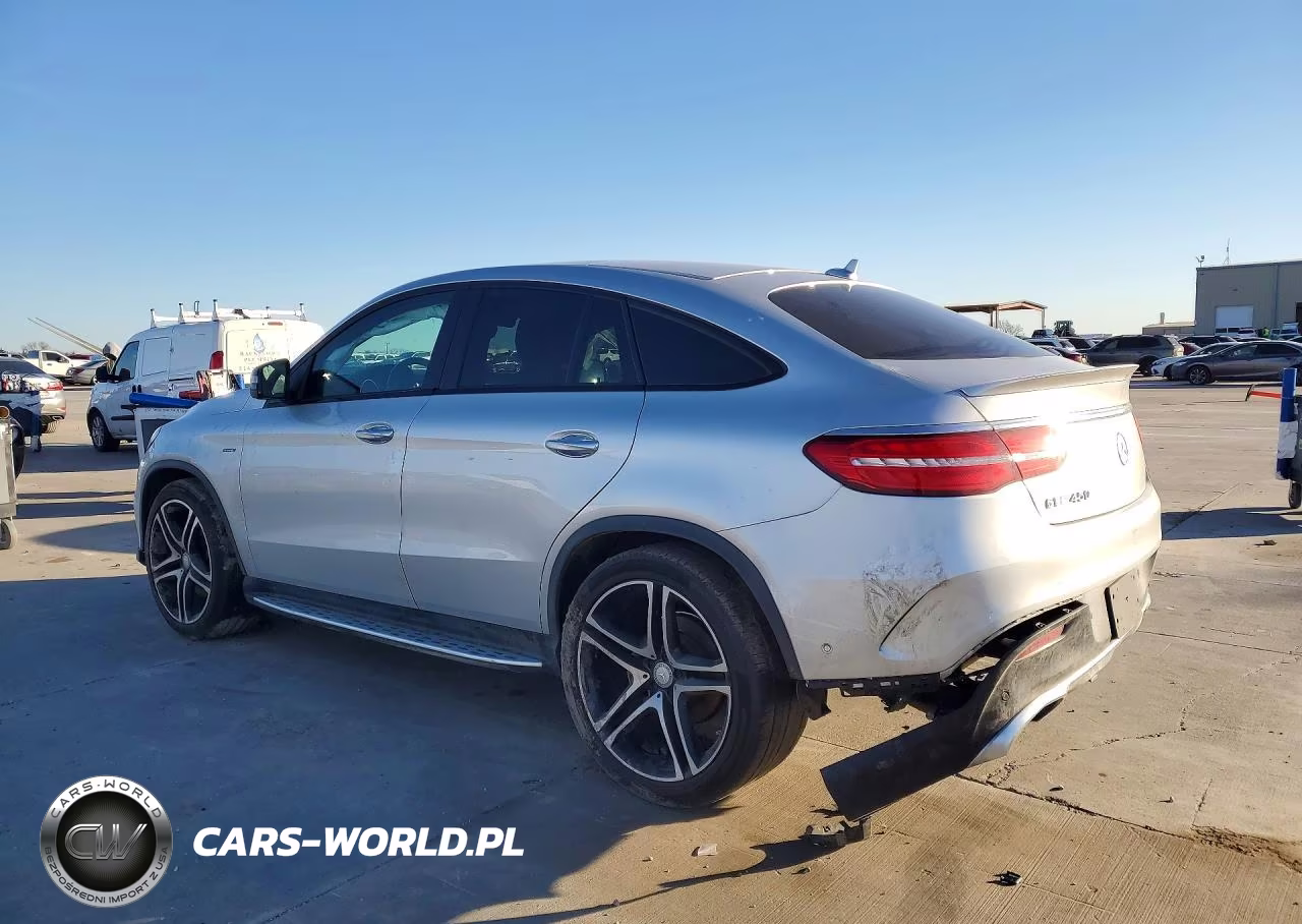 2016 Mercedes-Benz Gle Coupe 450 4Matic VIN:4JGED6EB8GA037739 - 2