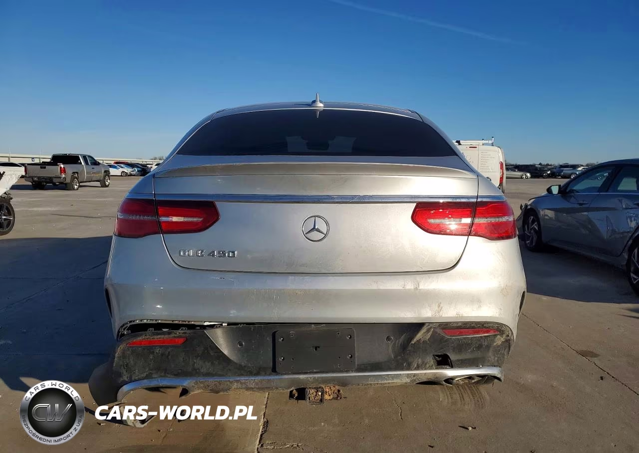 2016 Mercedes-Benz Gle Coupe 450 4Matic VIN:4JGED6EB8GA037739 - 6
