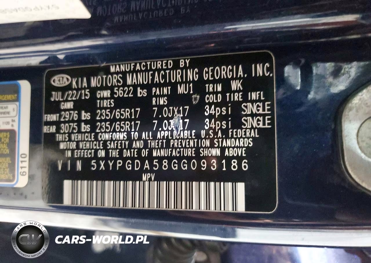 2016 Kia Sorento Lx V6 VIN:5XYPGDA58GG093186 - 13