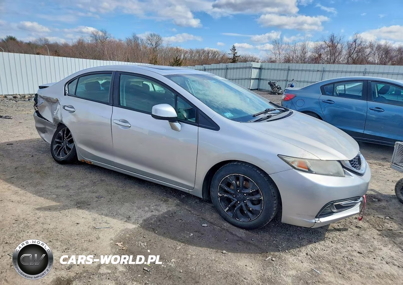 2013 Honda Civic Ex VIN:19XFB2F84DE267006 - 4