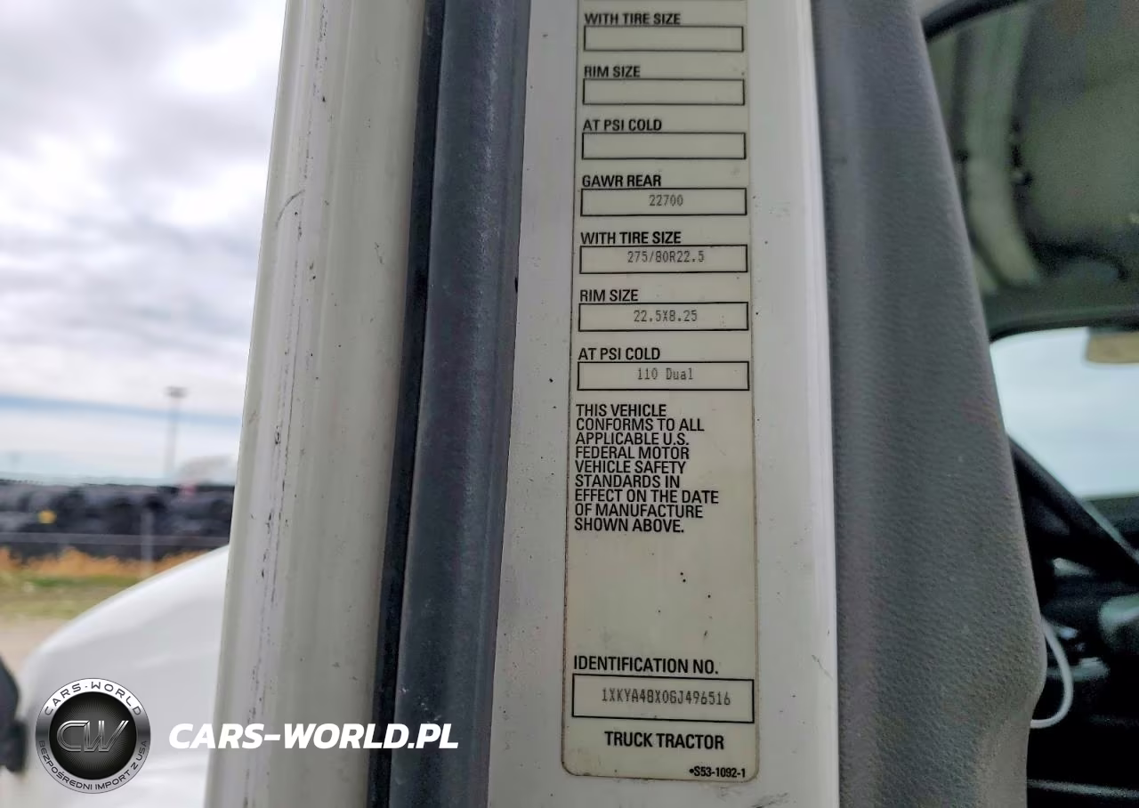 2016 Kenworth T680 Semi Truck VIN:1XKYA48X0GJ496516 - 10