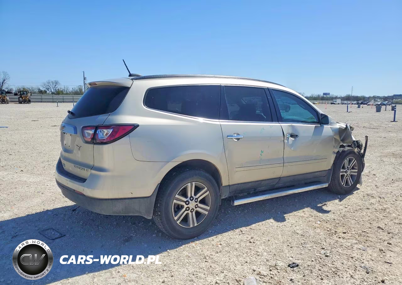2016 Chevrolet Traverse Lt VIN:1GNKRHKD6GJ328600 - 3