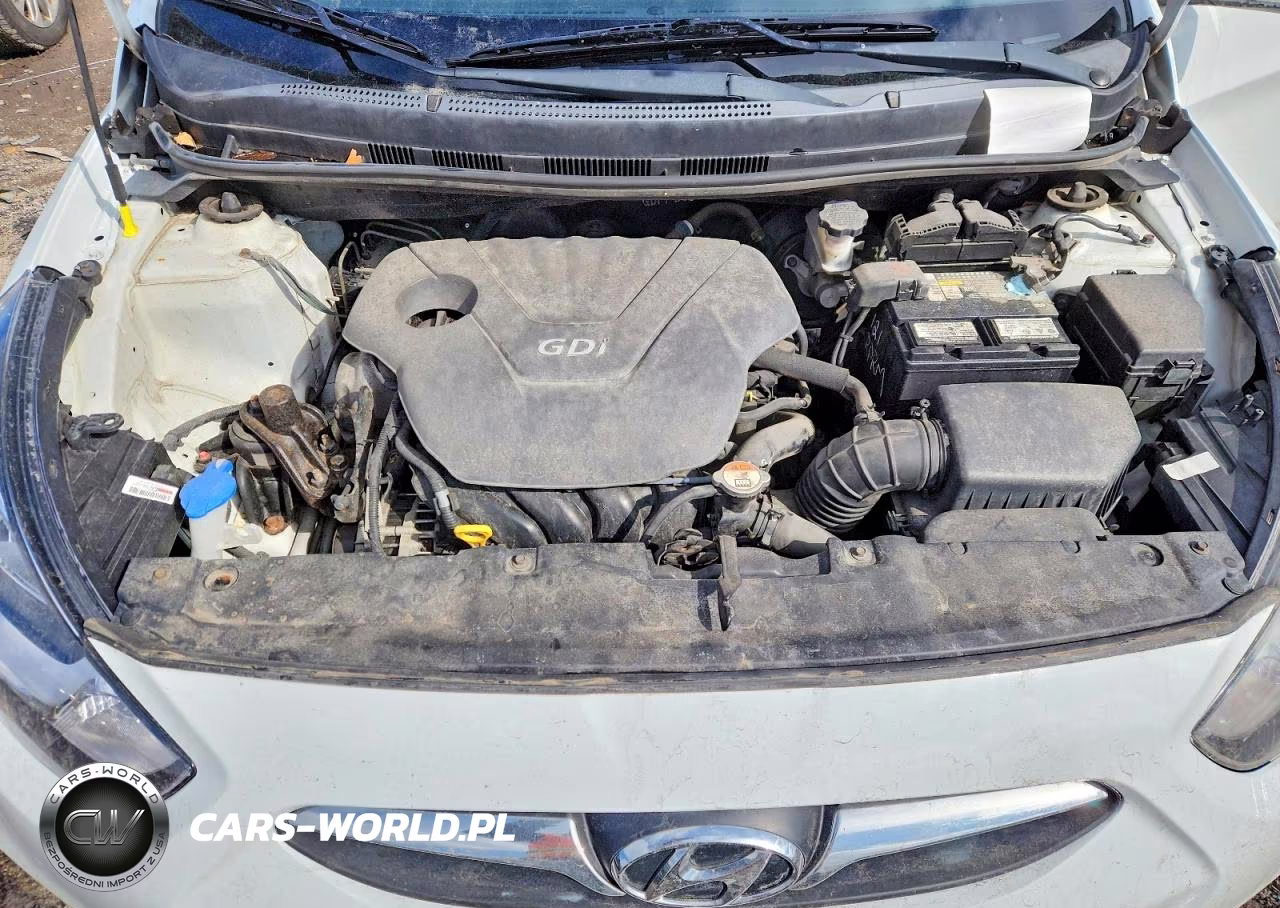 2013 Hyundai Accent Gls VIN:KMHCT4AE2DU411464 - 11
