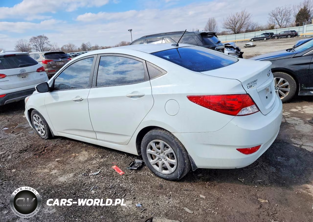2013 Hyundai Accent Gls VIN:KMHCT4AE2DU411464 - 2