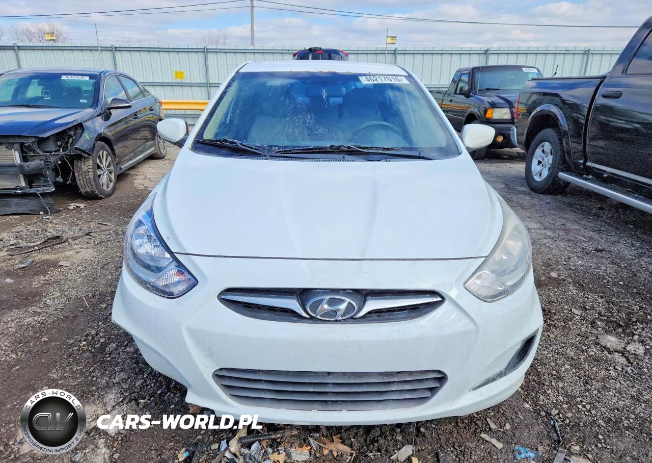 2013 Hyundai Accent Gls VIN:KMHCT4AE2DU411464 - 5
