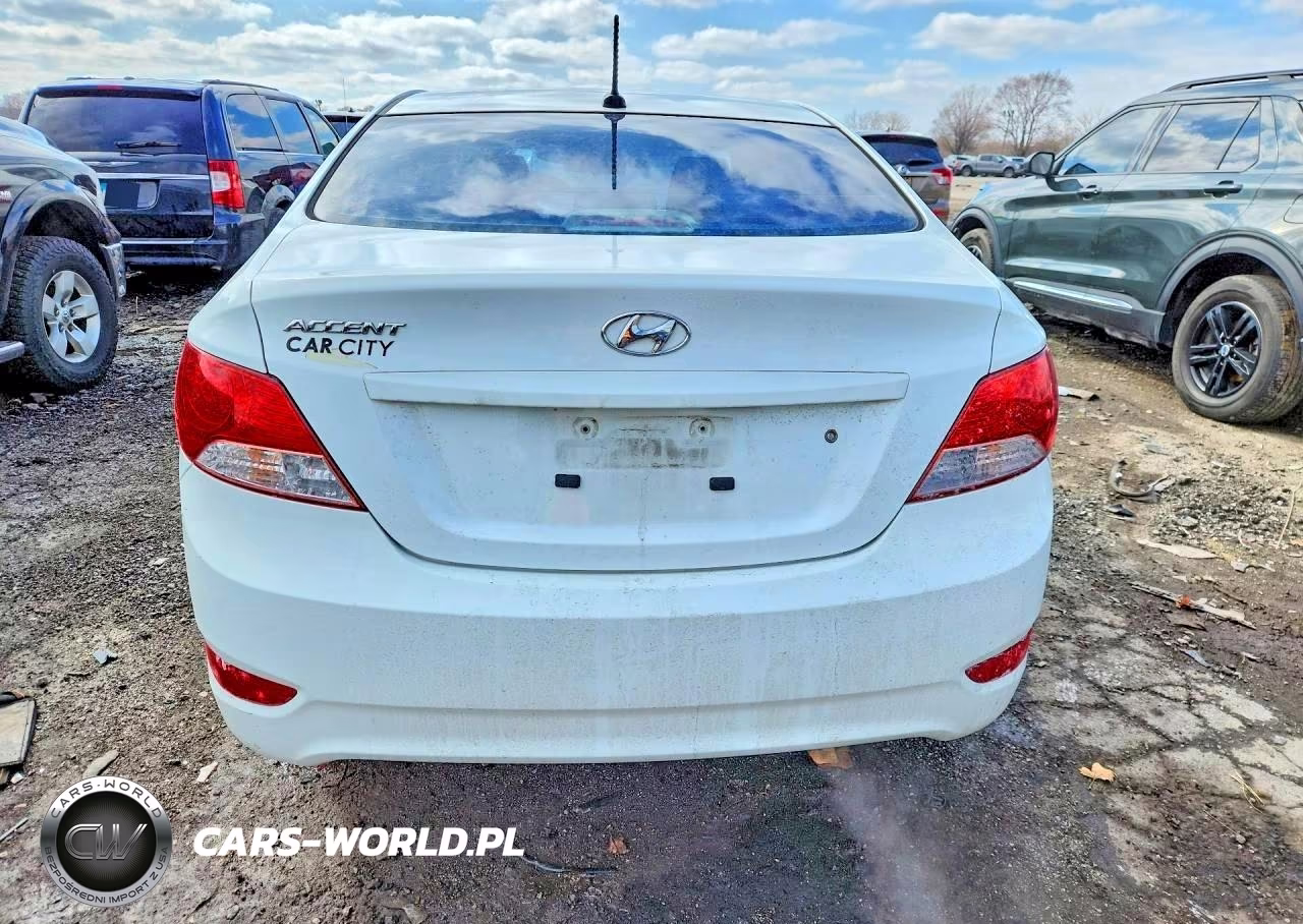 2013 Hyundai Accent Gls VIN:KMHCT4AE2DU411464 - 6