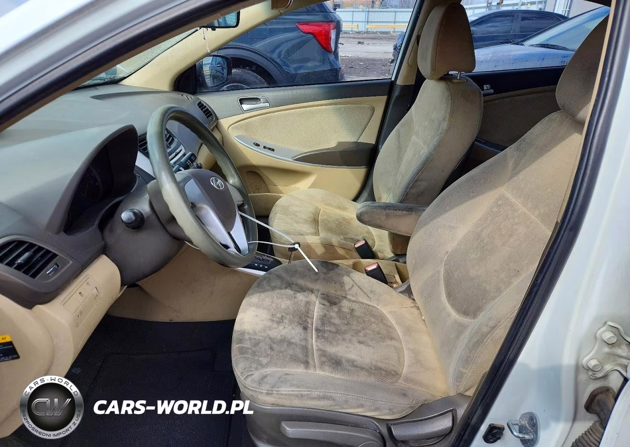 2013 Hyundai Accent Gls VIN:KMHCT4AE2DU411464 - 7