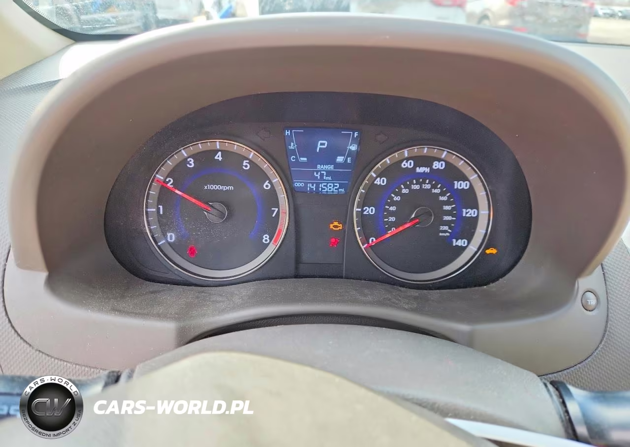 2013 Hyundai Accent Gls VIN:KMHCT4AE2DU411464 - 9