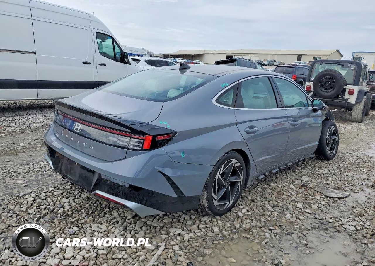 2024 Hyundai Sonata Sel VIN:KMHL14JA2RA382043 - 3