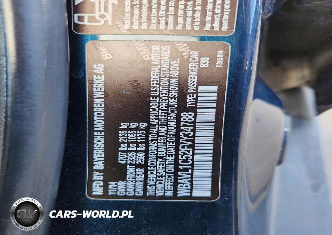 2015 BMW X1 xDrive28I VIN:WBAVL1C52FVY34788 - 14
