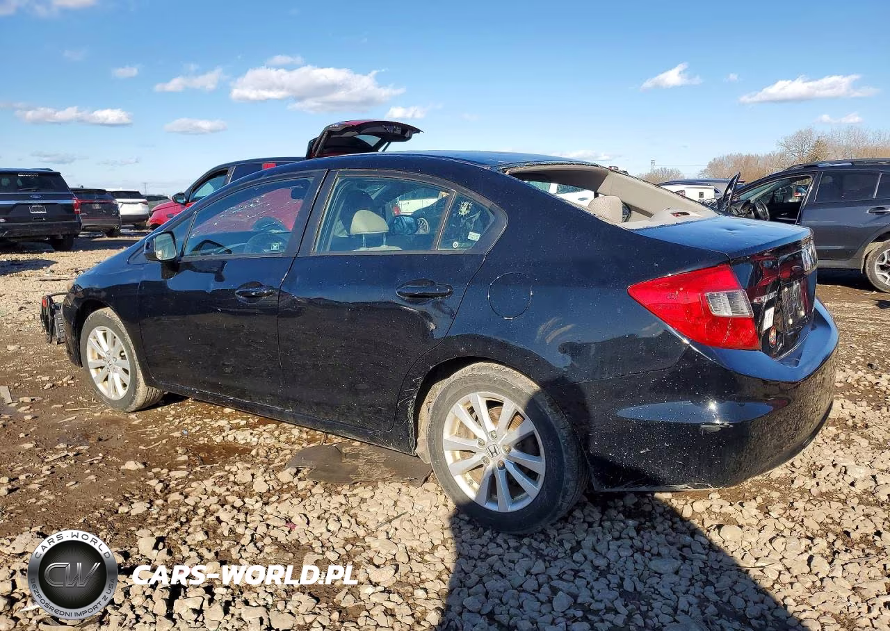 2012 Honda Civic Ex VIN:19XFB2F85CE058694 - 2