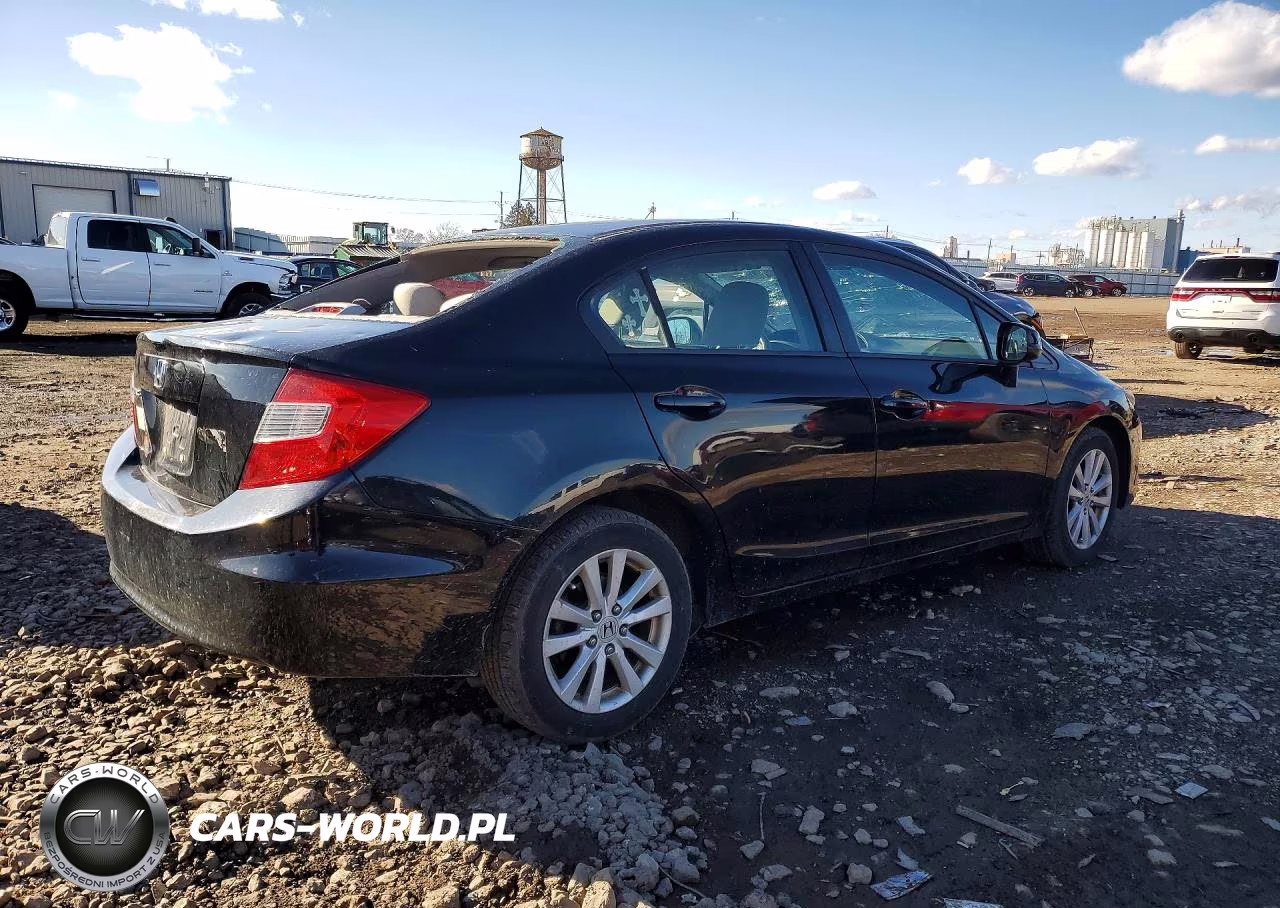 2012 Honda Civic Ex VIN:19XFB2F85CE058694 - 3