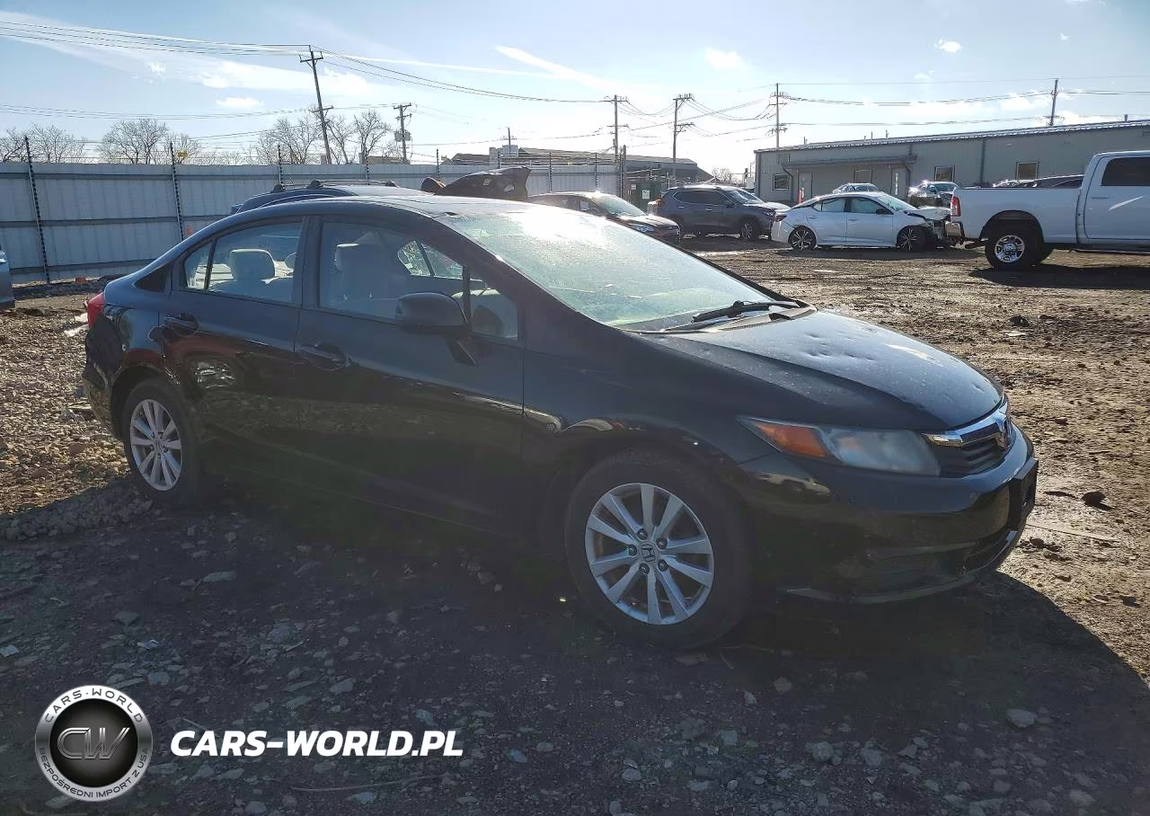 2012 Honda Civic Ex VIN:19XFB2F85CE058694 - 4