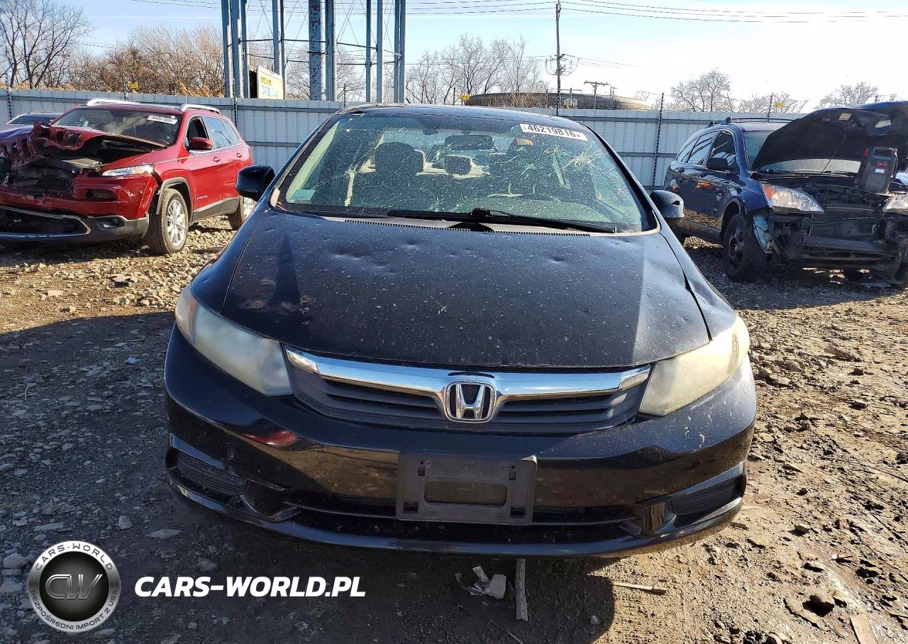 2012 Honda Civic Ex VIN:19XFB2F85CE058694 - 5