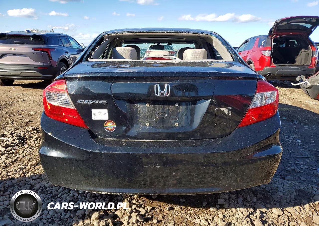 2012 Honda Civic Ex VIN:19XFB2F85CE058694 - 6