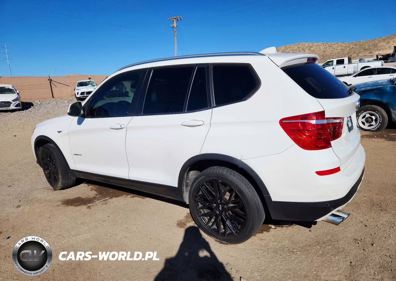 2017 BMW X3 Sdrive28I VIN:5UXWZ7C33H0V88131 - 2