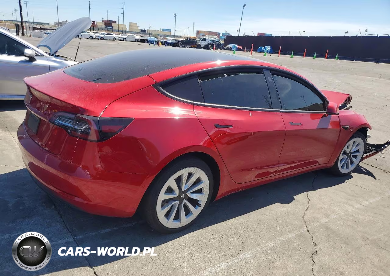 2022 Tesla Model 3 VIN:5YJ3E1EA4NF203522 - 3