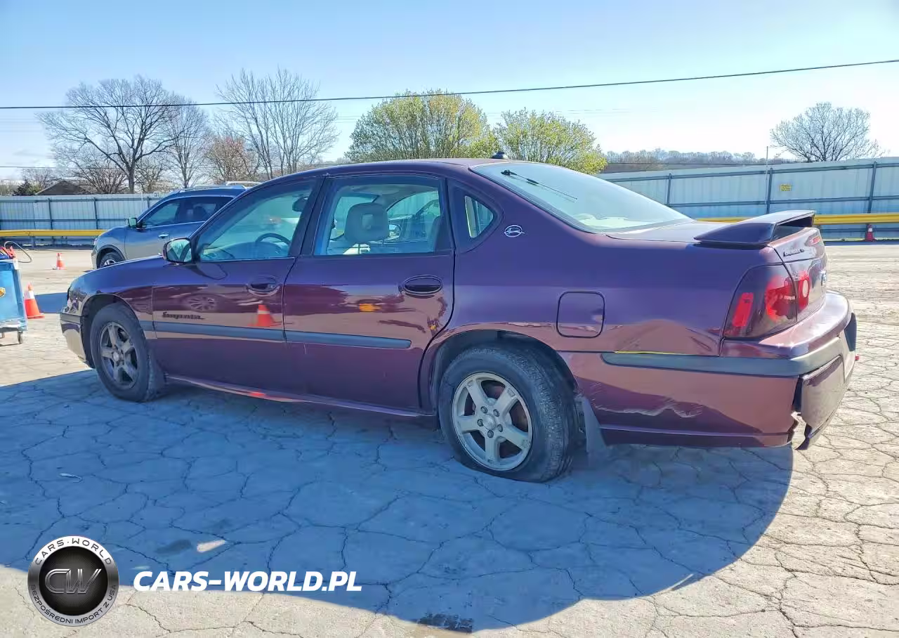 2003 Chevrolet Impala Ls VIN:2G1WH55K039202172 - 2