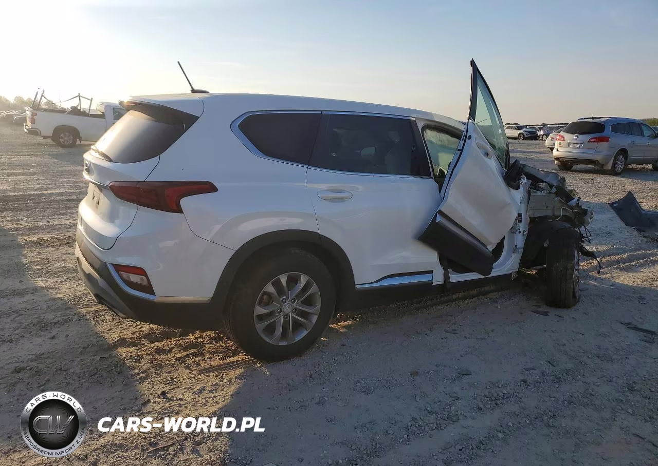 2019 Hyundai Santa Fe Se 2.4L VIN:5NMS23AD9KH078477 - 3