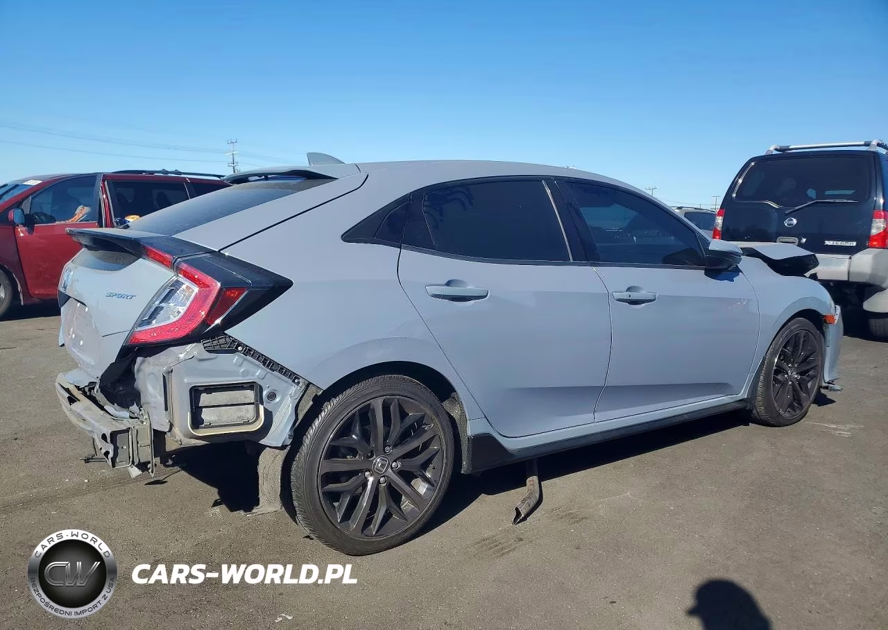 2020 Honda Civic Sport VIN:SHHFK7H4XLU400432 - 3