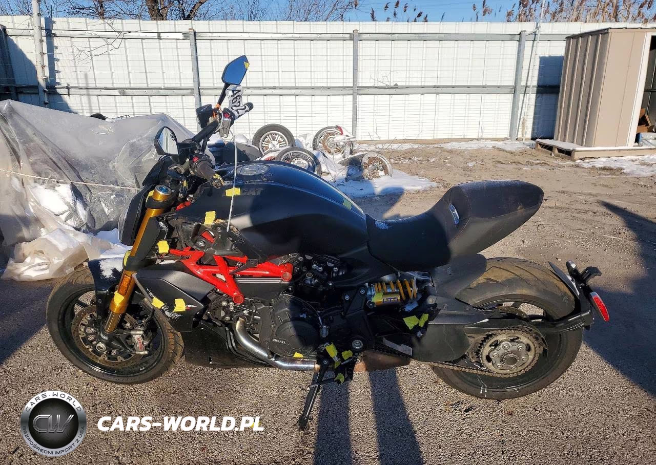 2022 Ducati Diavel 1260 S VIN:ZDMGAHRW3NB005680 - 3