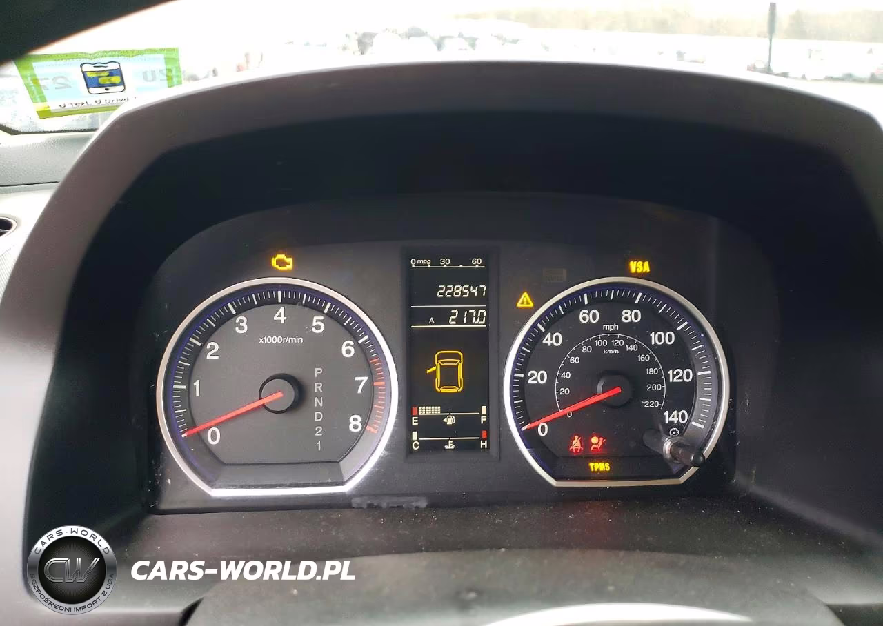 2007 Honda Cr-V Lx VIN:JHLRE383X7C066625 - 9