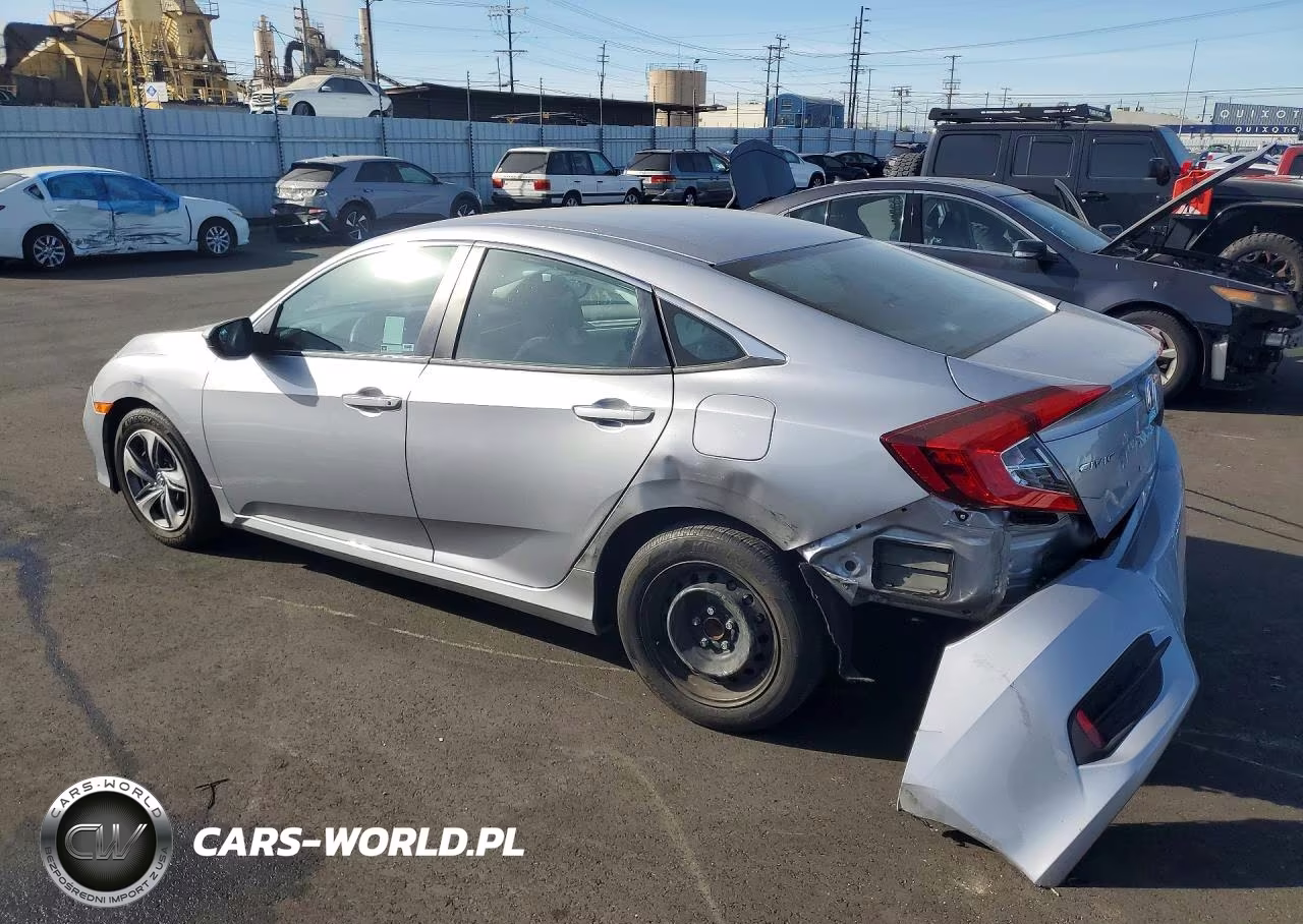 2019 Honda Civic Lx VIN:2HGFC2F65KH543515 - 2