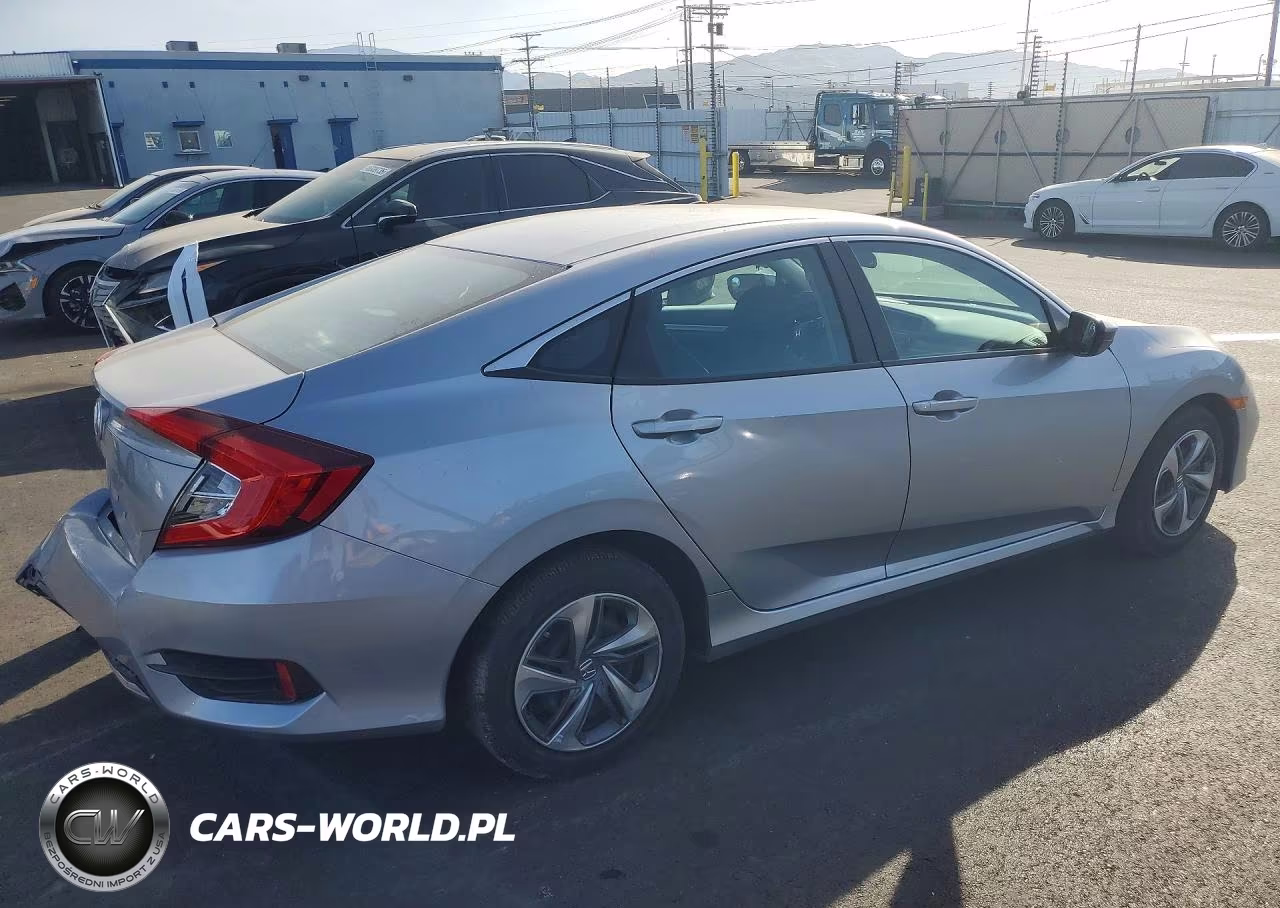 2019 Honda Civic Lx VIN:2HGFC2F65KH543515 - 3