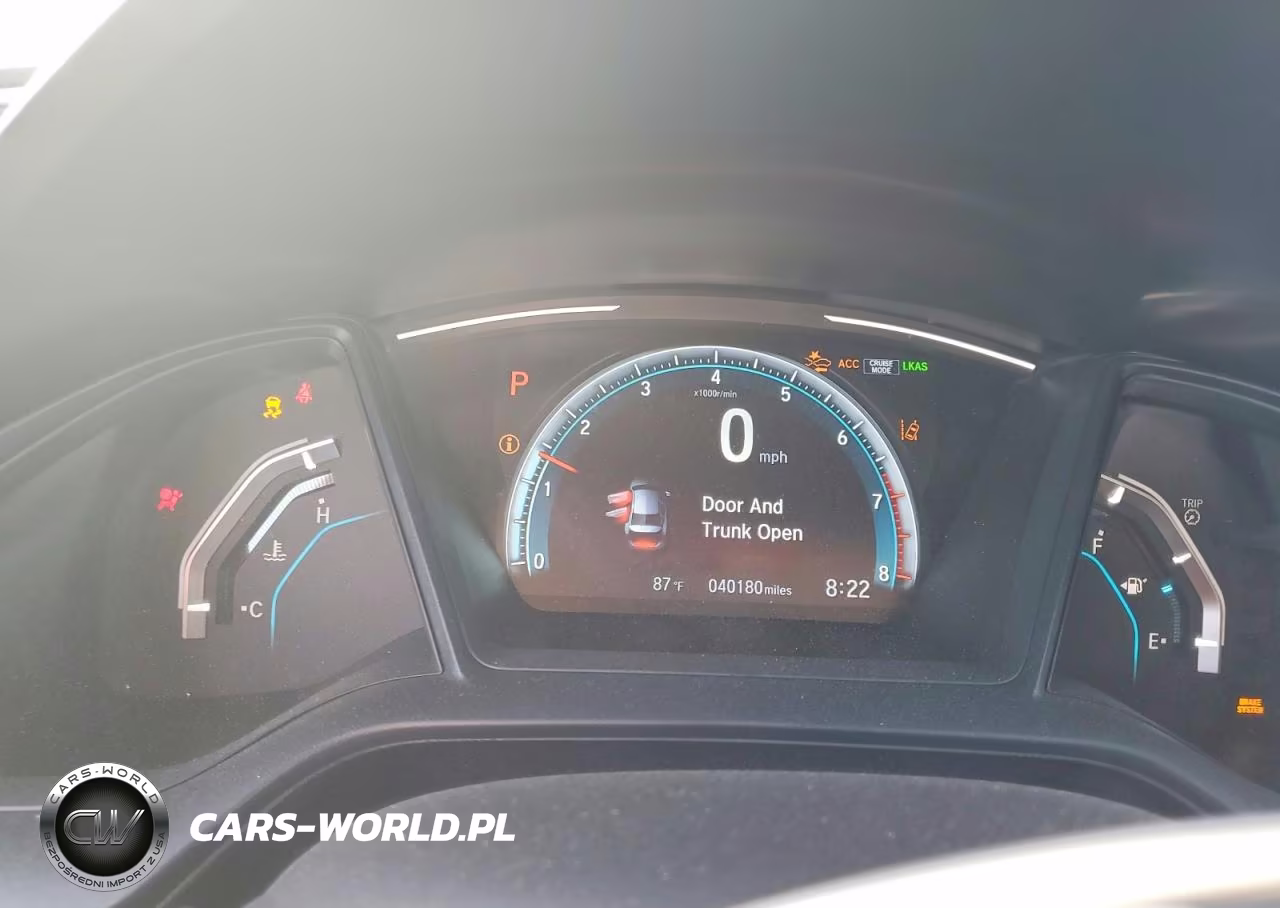 2019 Honda Civic Lx VIN:2HGFC2F65KH543515 - 9