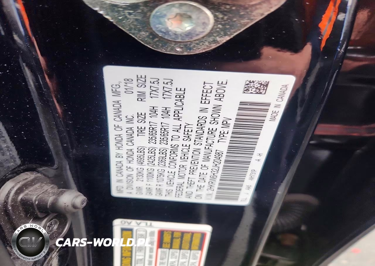 2018 Honda Cr-V Lx VIN:2HKRW6H32JH204987 - 12