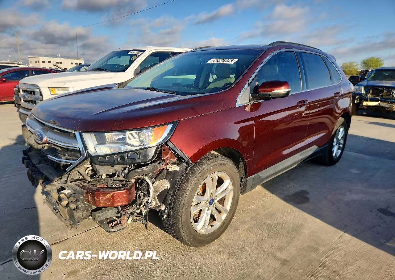 2015 Ford Edge Sel VIN:2FMTK3J91FBB05980 - 1