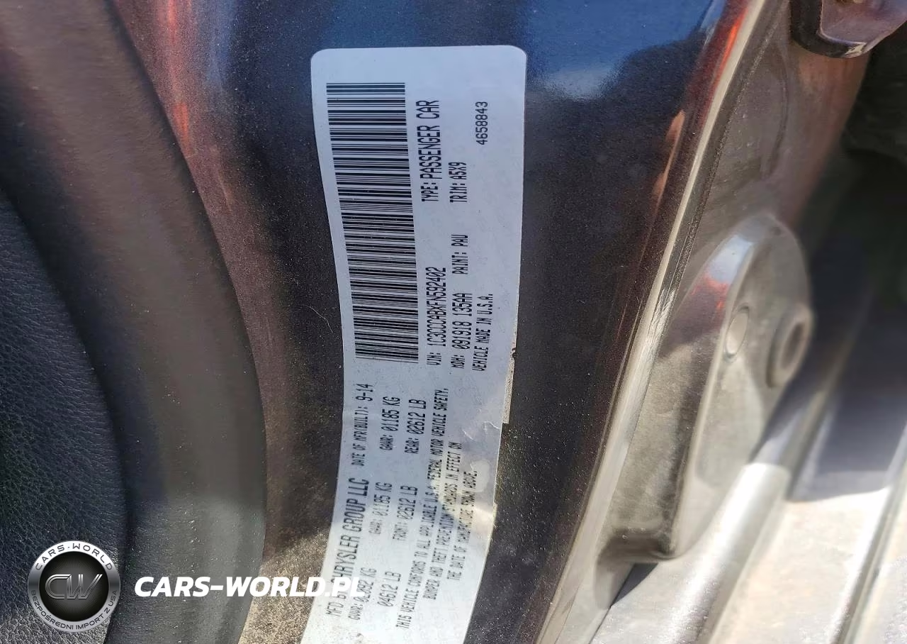 2015 Chrysler 200 Limited VIN:1C3CCCABXFN592402 - 12