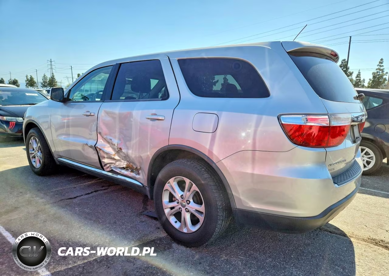 2012 Dodge Durango Sxt VIN:1C4RDJAG6CC213003 - 2