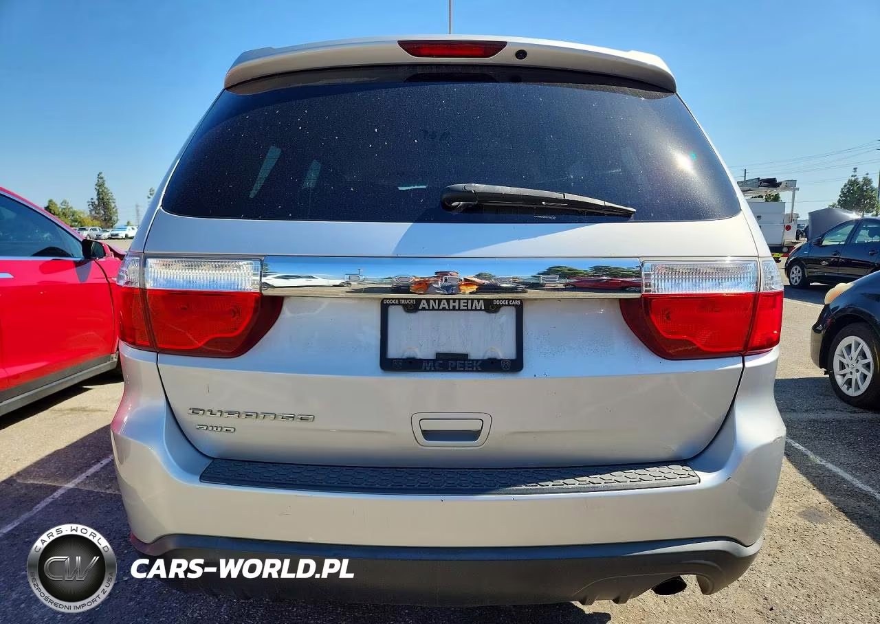 2012 Dodge Durango Sxt VIN:1C4RDJAG6CC213003 - 6