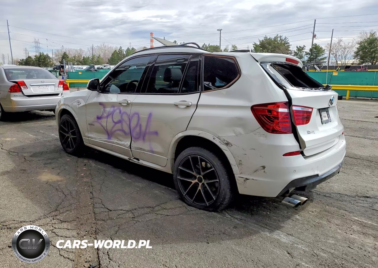 2017 BMW X3 xDrive28I VIN:5UXWX9C30H0W75423 - 2